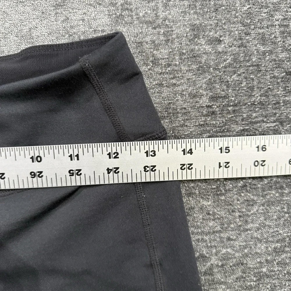 Nike Dri Fit Women's Size XS Running Tights Athletic Pants Black Crop CD8214-010